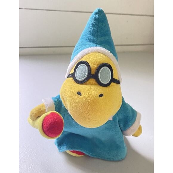 Kamek Magikoopa 8" Stuffed Plush New Super Mario Bros 2017 All Star Wizard Rare - Picture 1 of 6